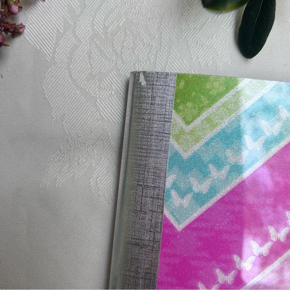 Colorful Floral School Supply Bundle Pocket Folders & Notebook- Back To School